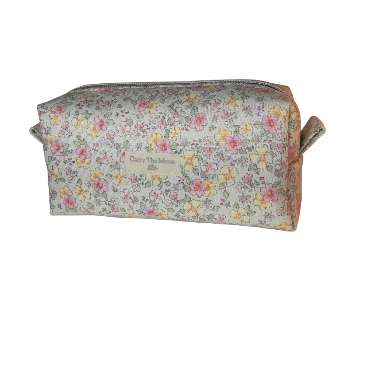 Spring flower make up bag