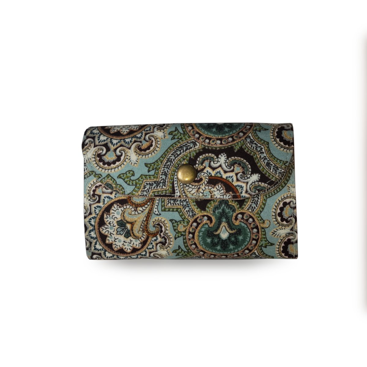 paisley case for coins and cash