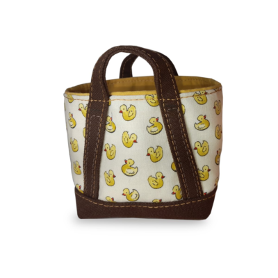 Cute mini storage tote with duckies