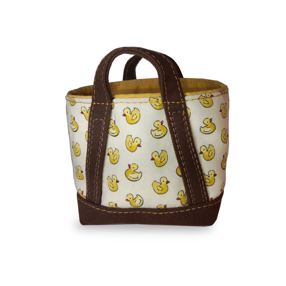Cute mini storage tote with duckies